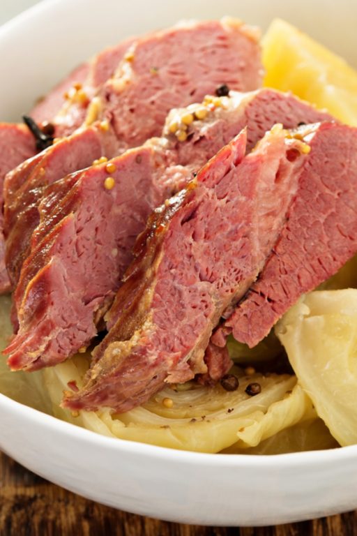 Oven Roasted Corned Beef and Cabbage Recipe