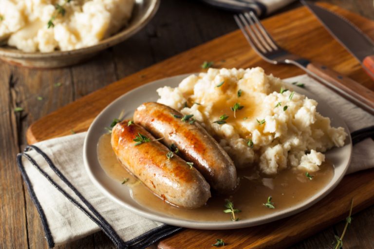 Bangers and Mash Recipe - A St. Patrick's Day Favorite!