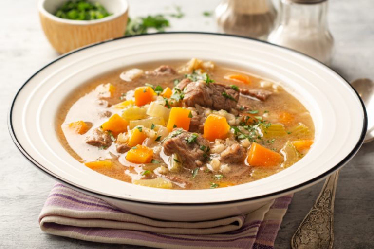 Beef Barley Soup - A Thick & Hearty Soup Recipe Full Of Flavor