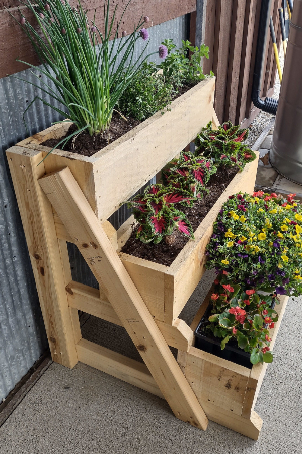 3 tier planter box plans