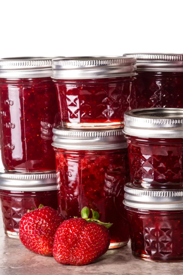 easy strawberry jam recipes in canning jars