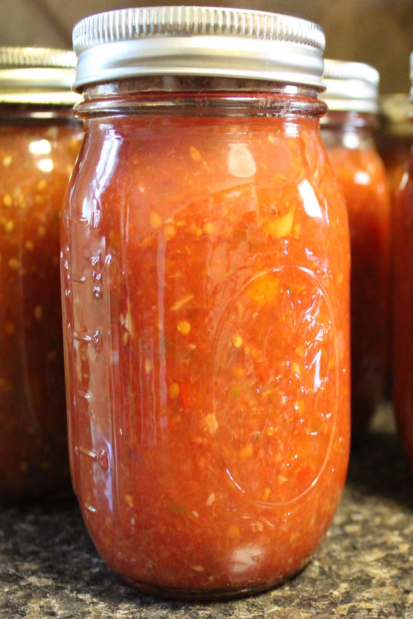 mild salsa for canning