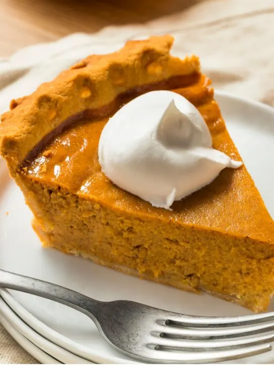 homemade pumpkin pie