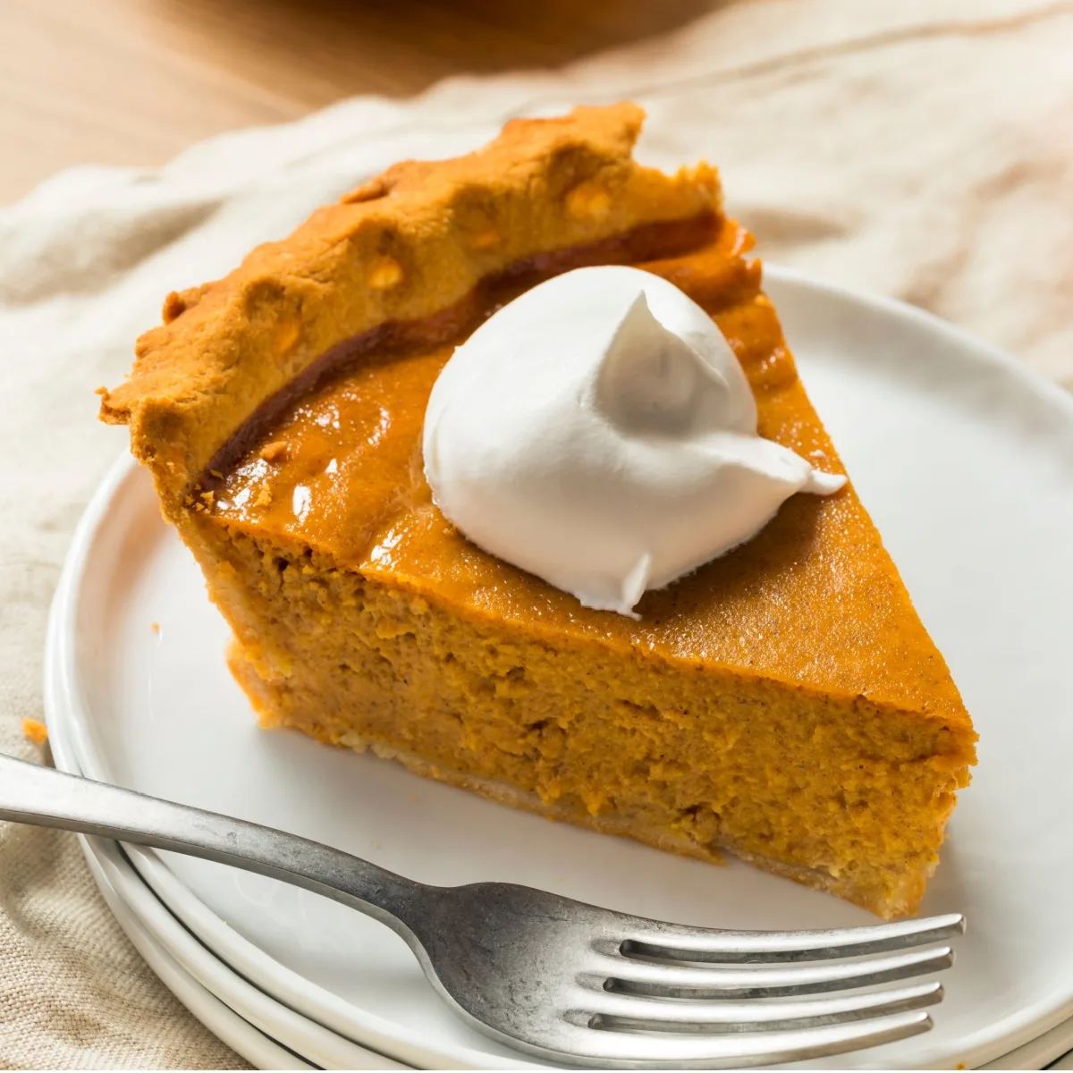 homemade pumpkin pie