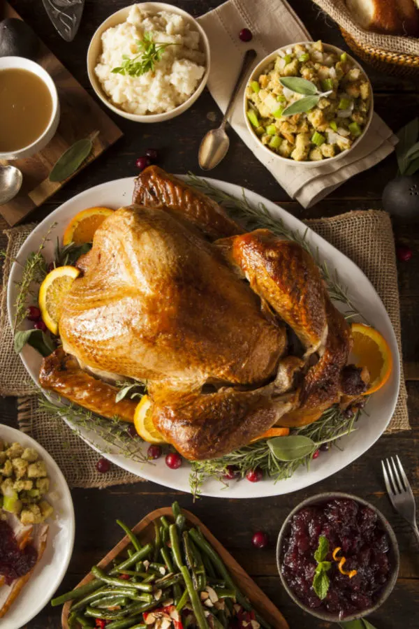 Thanksgiving oven baked turkey 