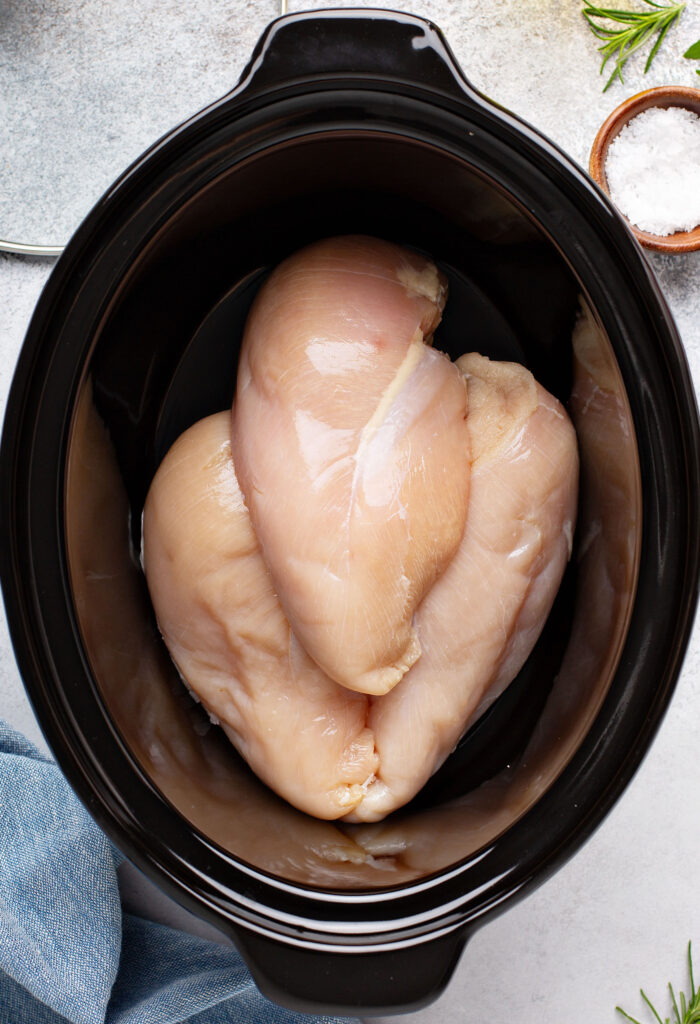chicken breasts in slow cooker 