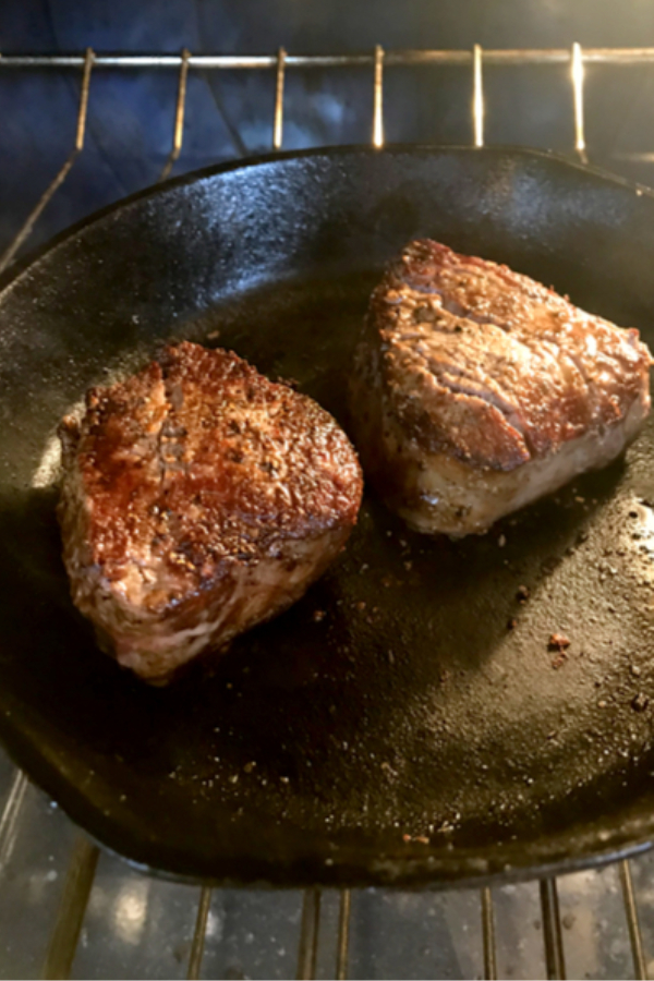 how to cook filet mignon in an oven