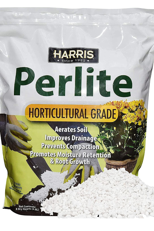perlite - great potting soil mix