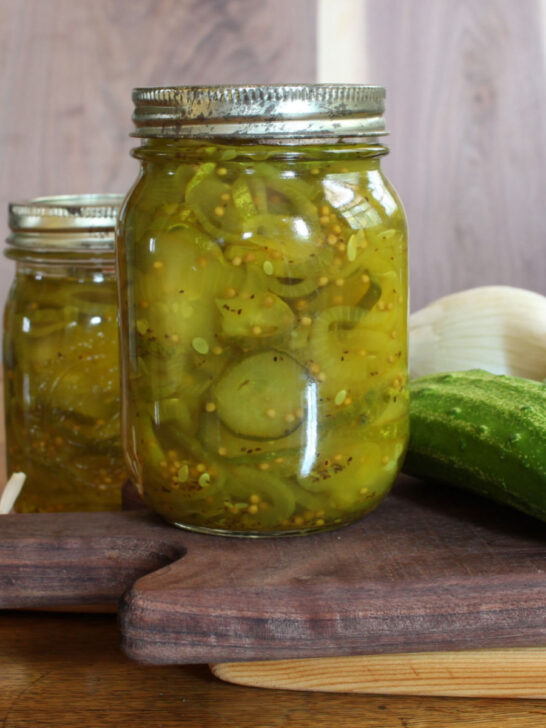 canning bread and butter pickles
