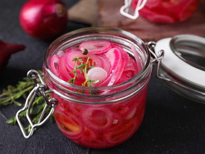 Pickled Red Onions Canning Recipe