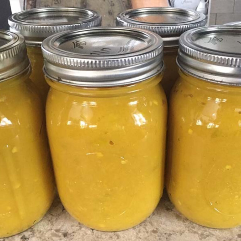 hot pepper mustard in mason jars