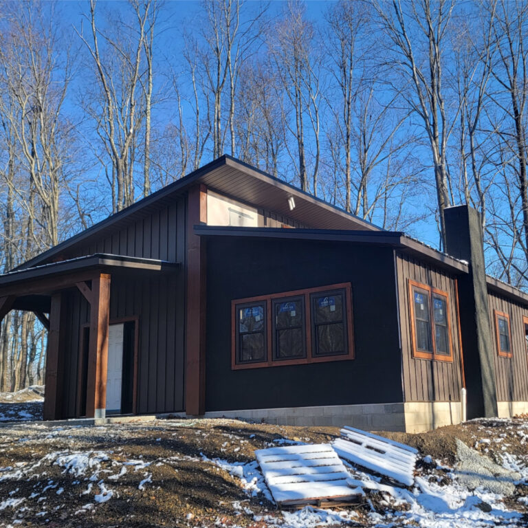 one story cabin