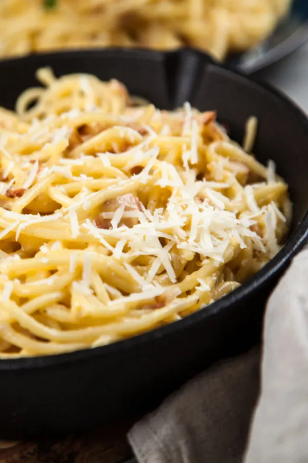 cheese on pasta