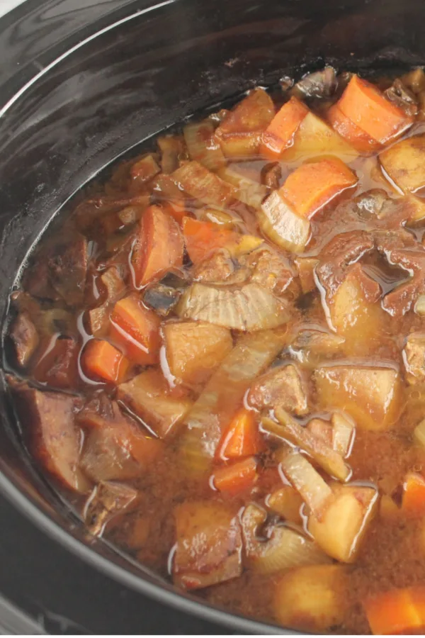 cooked beef stew