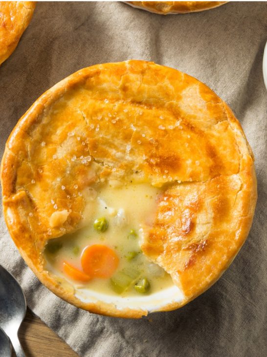 homemade chicken pot pie