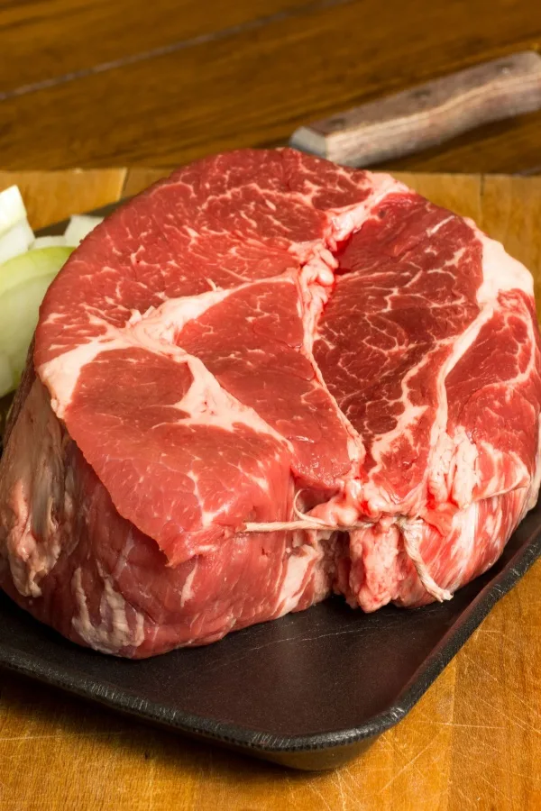 raw chuck roast