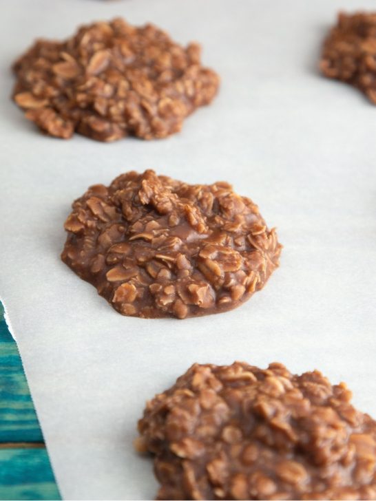 chocolate peanut butter no bake cookies