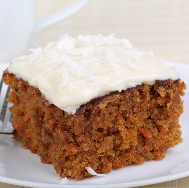 homemade carrot cake