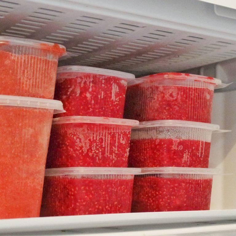 strawberry freezer jam