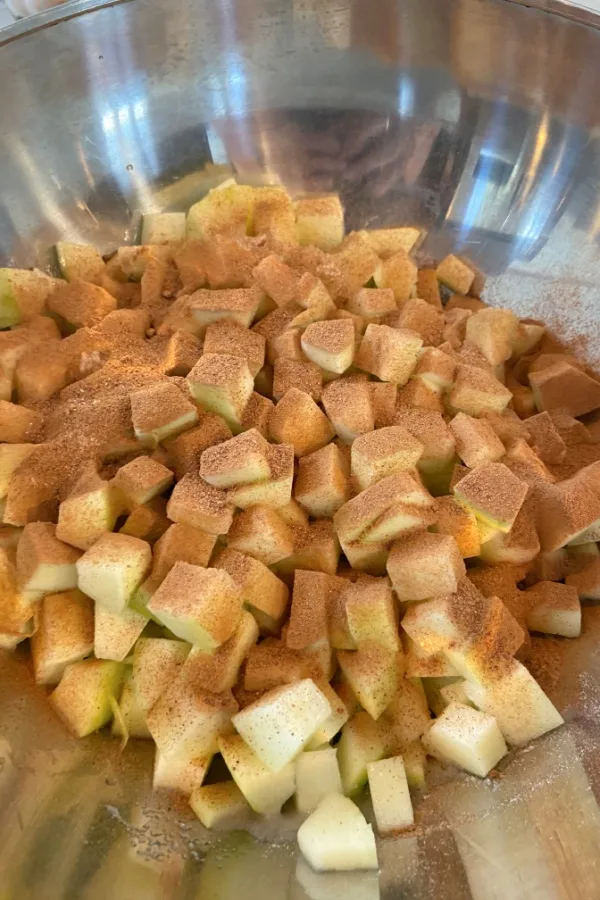 seasoning zucchini with cinnamon