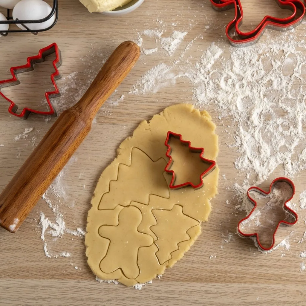 Christmas cutout cookies