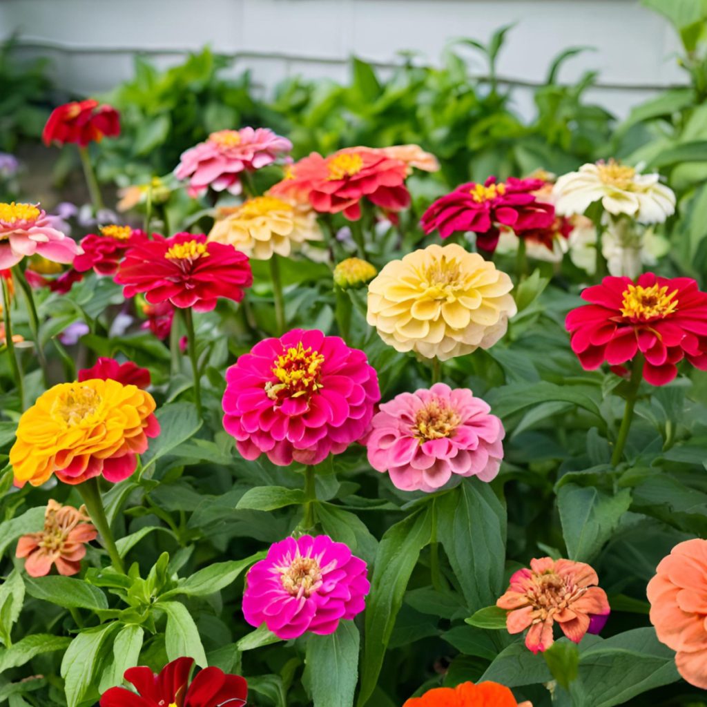 easiest way to save zinnia seeds