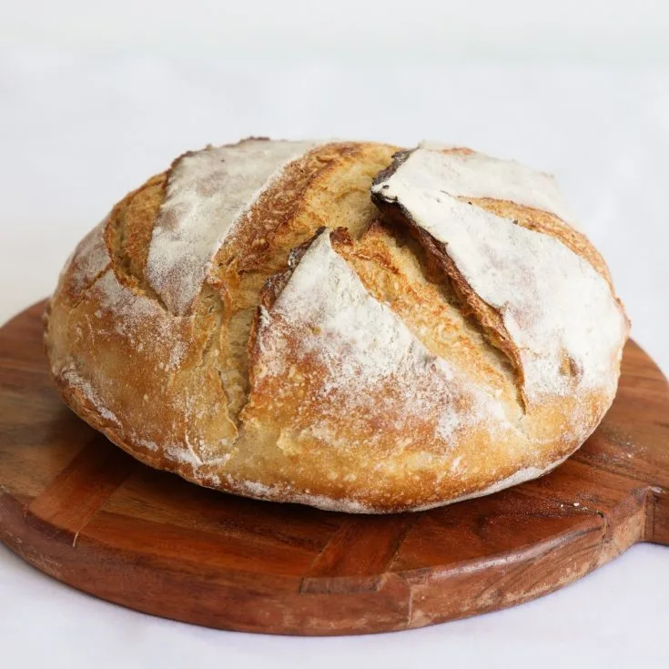 homemade sourdough bread
