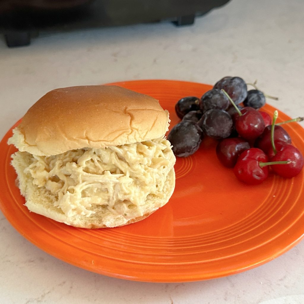 ohio shredded chicken sandwich
