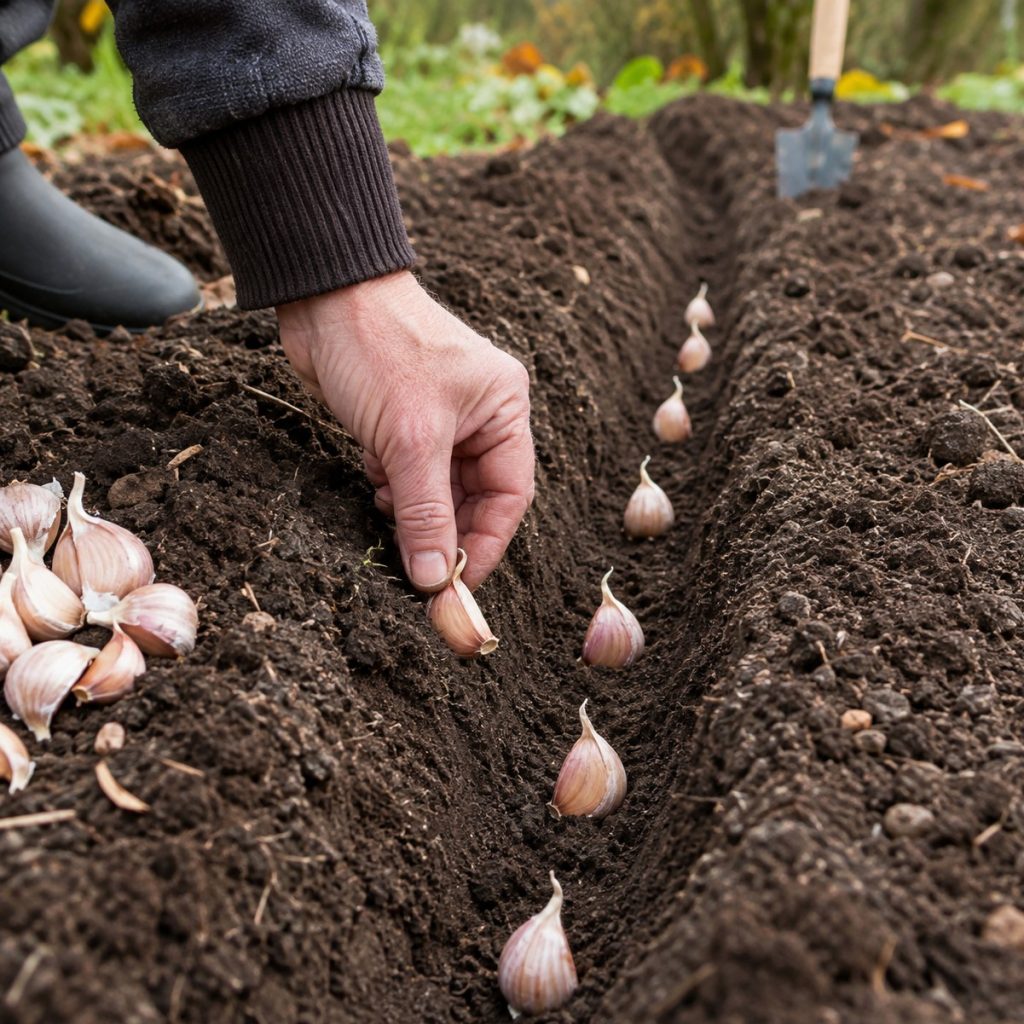 plant garlic in the fall