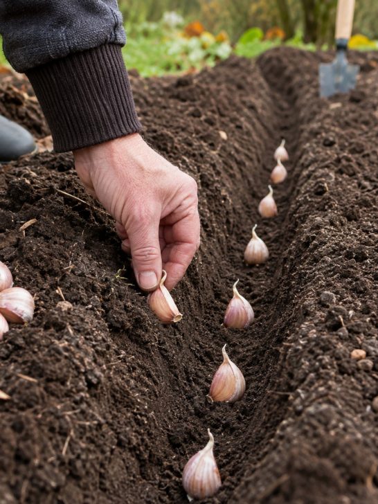 plant garlic in the fall