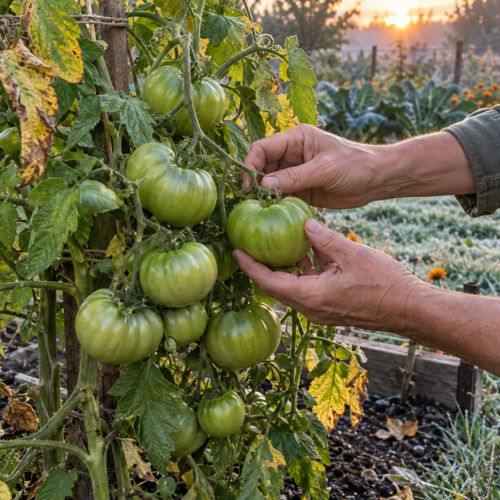 ripen the last of your green tomatoes