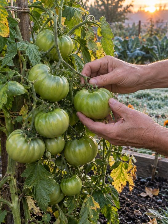 ripen the last of your green tomatoes